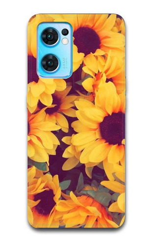 Funda Girasoles 7 Para Oppo Todos