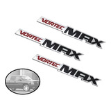 Kit Emblemas Vortec Max Todas Las Chevrolet Y Gmc Rojo/negro