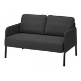 Sofa 2 Cuerpos Gloztad Black