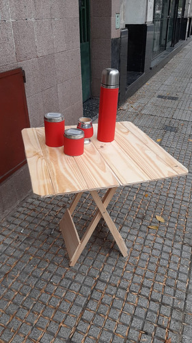 Mesa De Jardín De Infantes Plegable Reforzada (caba)