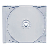Pack 25 Cajas Cd Single Transparente 10.4mm Calidad Premium
