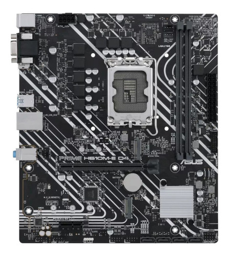 Placa Mãe Asus Para Intel 1700 H610m-e D4 Prime 2xddr4 Matx