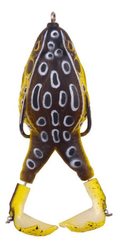 Señuelo Caster Prop Frog 9.5cm 13.5gr Rana Goma Antienganche Color C1