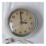 Reloj Eléctrico De Pared Hammond- Usa - Antiguo