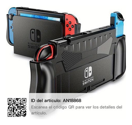 Funda Protectora Compatible Switch Oled, Resistente A Golpes