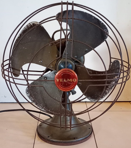 Ventilador Yelmo, Cuatro Aspas. Antiguo 