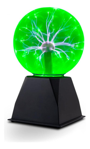 Tradeopia Magic Green Plasma Ball, Touch & Sound Sensitive P