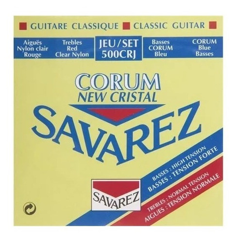 Encordado Guitarra Clasica Savarez 500 Crj Corum
