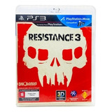 Jogo Mídia Física Ps3 Resistance 3