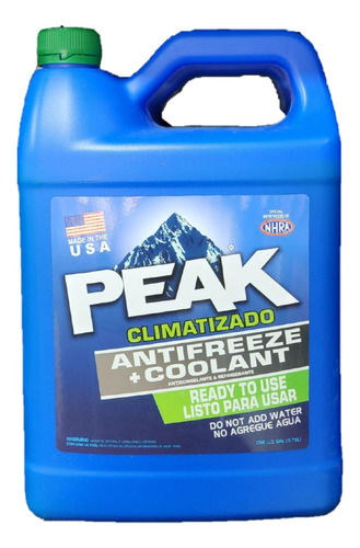 Refrigerante Peak Climatizado Verde 33% 1gl