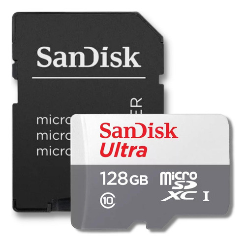 Cartão Memória Sandisk 128gb Ultra P/camera Canon Eos M200