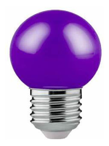Led Gota Color Purpura Opal Lámpara 1w Decorativa Guirnalda