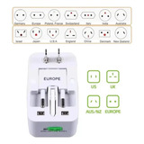 Adaptador Plug Tomada Universal Eua Europa Asia Portátil