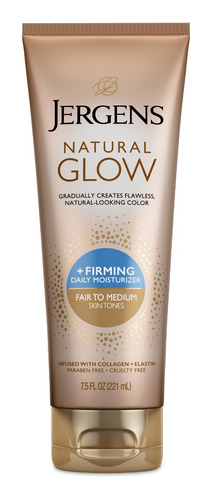 Jergens Natural Glow Loción Autobronceante Reafirmante