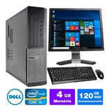 Pc Barato Dell Optiplex Core I5 2g 4gb Ddr3 Ssd 120gb + 17 