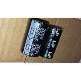 4 Peças Capacitor Eletrolitico 105°  330x200v * 330 X 200v