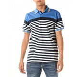 Chomba Hombre Oxford Polo Club Titan Rayada Mc Azul F