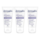 Combo X3 Dermaglos Crema Manos Hidratacion+regeneracion 50gr