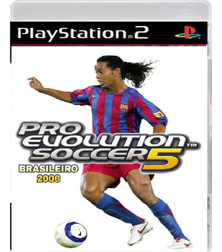 Pes 5 Brasileiro 2006 Ps2 Midia Fisica Futebol Playstation 2