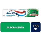 Pasta Dental Aquafresh Triple Protección Soft Mint (10 Unid)