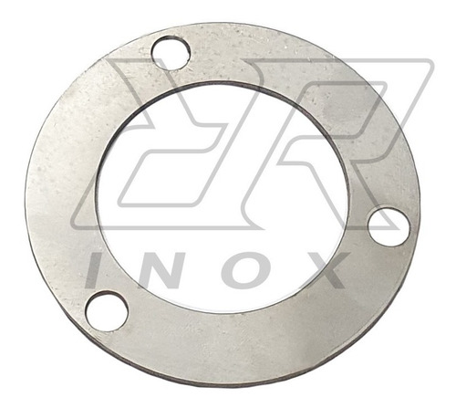 Flange Base Aço Inox Redonda Tubos E Corrimão Kit C/ 2