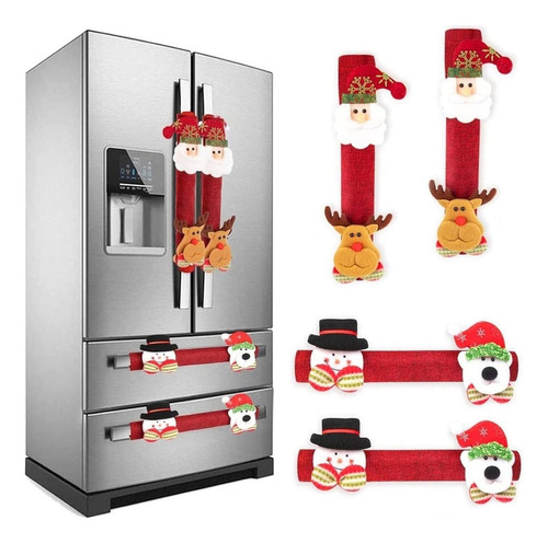 Sd Decorações De Cozinha De Natal Mc, Boneca De Papai Noel