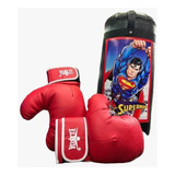 Combo Saco De Boxeo+guantes Niño