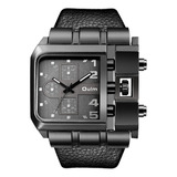 Relojes Oulm Quartz Waterproof Hombre Mesa De Cinturón