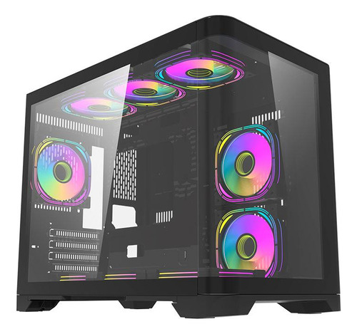 Gabinete Gamer Aigo Darkflash Arc1 Mid-t Lateral De Vidro Bk