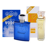 Kit Vodka Diamond E I Love Pe - Paris Elysees