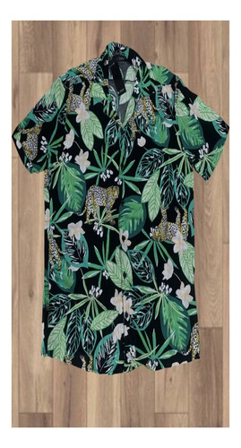 Camisa Hawaiana Tano Ii Manga Corta