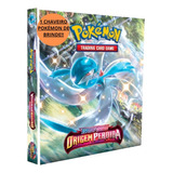 Album Fichário Pasta Pokemon + 10 Folhas + 06 Cards + Brinde