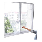 Cortina Antimosquito Zancudo Blanca Protección Ventana 3mt2 