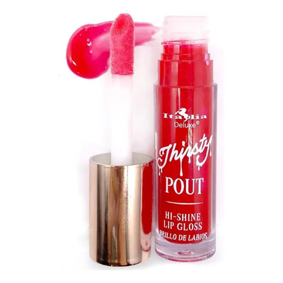 Labial Lip Gloss Thirsty Pout Hi-shine Italia Deluxe Brillo Acabado No Brillante Color 08 Popsicle | MercadoLibre