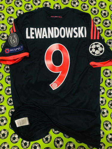 Jersey adidas Bayern Munich Champions 2015 2016 Lewandowski