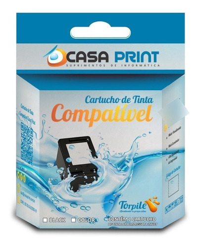 Cartucho Compatível Com 664xl F6v30ab Color  3776 3786 3788