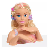 Barbie Tie-dye Deluxe Styling Head/rubio Mattel