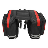 Doble Pannier Resistente Al Agua Bolsas Laterales Grandes .