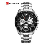 Reloj Curren 8077 Sport De Acero Inoxidable De Lujo For