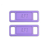 Hebilla Accesorio Tenis Nike Air Force 1 Morado 2 Pz