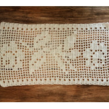 Paño Rectangular A Crochet /centro De Mesa