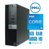 Cpu Dell Optiplex 5050 Intel Core I5 7500, 8gb, 500hd - W10