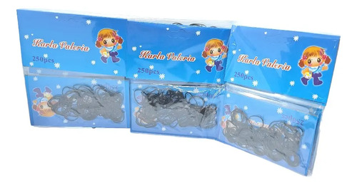 780 Liguitas Donas Para El Cabello De Colo Negro Para Niñas