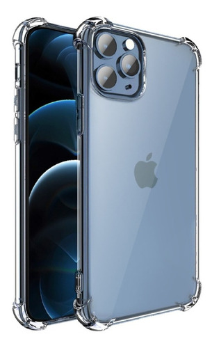 Funda Compatible iPhone 12 Pro Max Reforzada Transparente