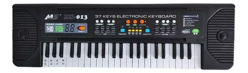 Piano Organeta Electrica Instrumento Musical 37 Teclas Niños