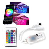 Controladora Para Fita Rgb Via Wi-fi Com Controle Remoto