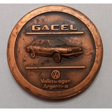 Antigua Medalla Gacel Volkswagen Argentina 1983
