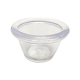 Cazuela Conica Cocota Dip 6 Cm Dulcera Salsa Transparente X6