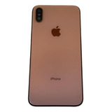 Carcasa Backover Chasis Tapa Trasera iPhone XS Max Dorado