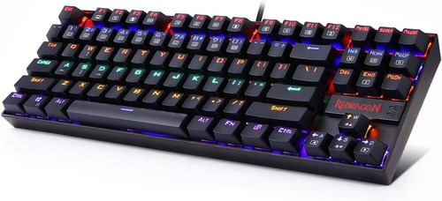 Kit De Teclado Y Mouse Gamer Redragon K552rgb-ba